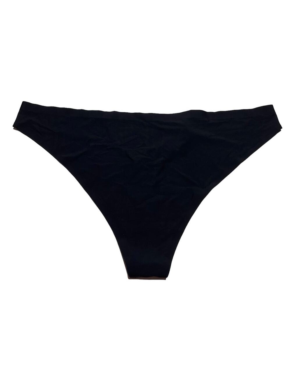 Cheek Boss Thong Black Size 4XL